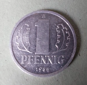 DDR - 1 Pfennig - 1985 A  (99) - Bild 1 von 2