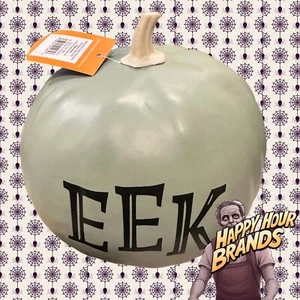 Hyde & Eek EEK! Decorative Pumpkin Foam Green 8 Inch NWT - Picture 1 of 4