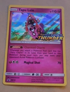 POKEMON PROMO CARD - SUN AND MOON PRE-RELEASE TAPU LELE SM152  (HOLO) NM - Bild 1 von 1