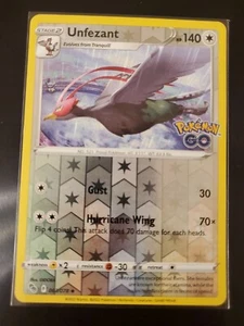 Unfezant 063/078 Reverse Holo Pokemon Karte NM-MINT Pack Frisch - Bild 1 von 2