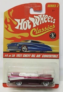 2006 HOT WHEELS CLASSICS SERIES 2 1957 CHEVROLET CABRIO PINK - Bild 1 von 1