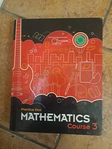 Prentice Hall Mathematics Course 3 Common Core  - Picture 1 of 3