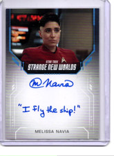 Star Trek Strange New Worlds Melissa Navia Ortegas Inscription autograph card