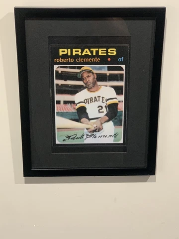 1971 Topps Roberto Clemente (Custom Mini Poser) Frame Not Included (READ) Cover