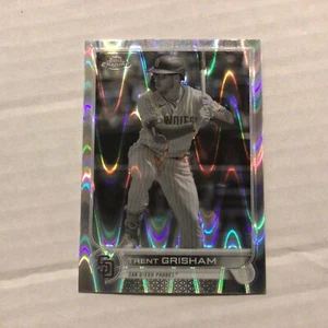 Trent Grisham #175 Padres Black & White Ray Wave Ref 2022 Topps Chrome Sonic - Bild 1 von 1