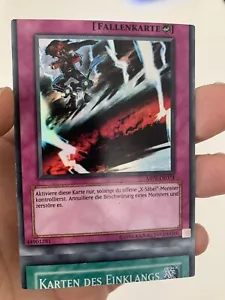 Yugioh Saber hole abpf-en073 super rare german misprint hot! - Picture 1 of 4