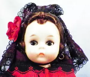Madame Alexander Spanische Puppe Spanien Wendy Gesicht gebeugt Knieschützer Hartkunststoff - Bild 1 von 12