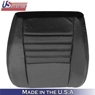 Cubierta inferior del conductor de cuero sintético para Ford Mustang GT 1999-2004 carbón oscuro Foto 1 de 4