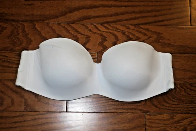 34C ❤️ SUJETADOR ROSA VICTORIA'S SECRET ❤️ SIN TIRANTES MULTIWAY PUSH UP Lg.PAD BLANCO NUEVO CON ETIQUETAS Foto 1 de 4