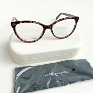 $170 Marc Jacobs 463 OUC 140 Cat eye Eyeglasses Frame Tortoise Red Havana - Picture 1 of 10