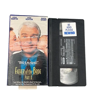 Father of the Bride Part II (1995), VHS Movie, Touchstone Home (1996), S. Martin - Picture 1 of 5