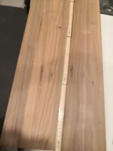 massivholzplatte nußbaum 1095 x 200 x20 mm leimholz DIY home office walnuß regal - Bild 1 von 4