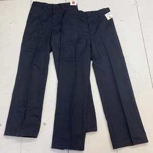 A+ Boys 2 pairs Navy Blue Relax Pant Size 16 28/29 - Picture 1 of 6