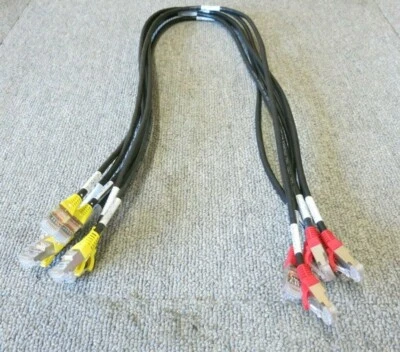 Job Lot 6 x IBM EMC 45W9371 M11A2-M10A1 RJ45 To RJ45 Ethernet Patch Cable 35" - Image 1 of 4
