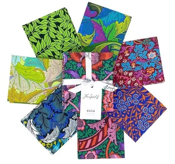 Kaffe Fassett x The Original Morris & Co. Fabric Collection -Fat Quarter bundles - Image 1 of 4