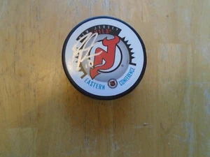 Peter Harrold  Autographed New Jersey Devils Autographed Puck - Picture 1 of 3