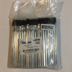 144pz SPAZZOLE ACIDE 5/16” SPAZZOLA 6" LUNGA 3/4” RIFINITURA, NEGOZIO FLUSSO TAMPONE PULIZIA PARTI - Foto 1 di 3