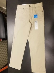 Sonoma Boys Size 4 Regular-Khaki Cement School Uniform Pants - Picture 1 of 3