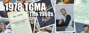 1978 TCMA "The 60's Baseball Cards". You Pick From Menu.