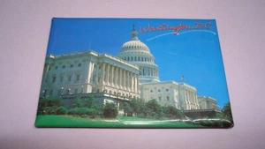 White House Blue Sky Washington DC Vintage Postkarte 2" x 3" Kühlschrankmagnet - Bild 1 von 4