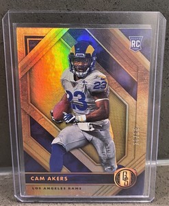 2020 Panini Gold Standard Rookies /99 Cam Akers #112 Rookie RC