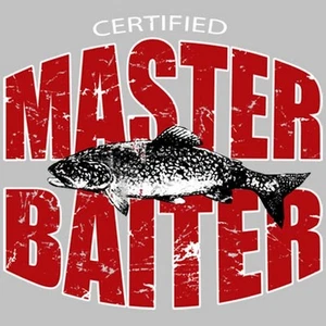 Certified Master Baiter T-Shirt You Choose Style, Size, Color 10512 - Bild 1 von 9