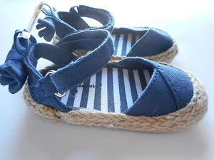 Garanimals Bebés Niñas Informal Zapatos de Lona Marino Varios Tamaños Nuevos con Etiquetas - Imagen 1 de 5