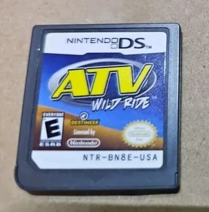 NICE! ATV Wild Ride (Nintendo DS, 2011) Authentic Offroad DS Game For Nds Dslite - Picture 1 of 2