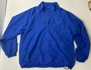 Honig's branded Men's PGA TOUR jacket Windbreaker Large L Blue pullover - Picture 1 of 7