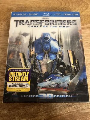 Transformers Dark Of The Moon Limited Edition Blu-Ray 3D +Blu-Ray (Missing DVD) - Image 1 of 4
