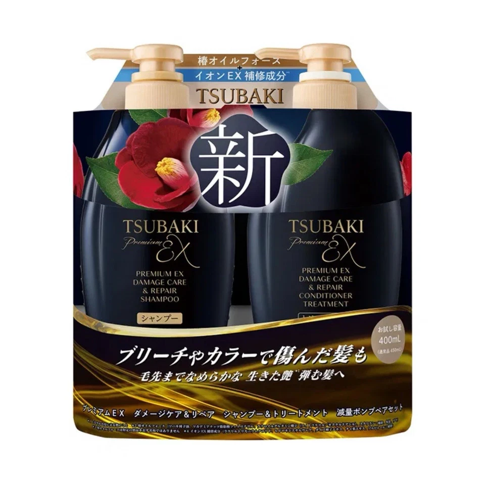 LIMITED Shiseido Tsubaki Premium Repair Shampoo+Conditioner Set 400ml - image 1 of 1