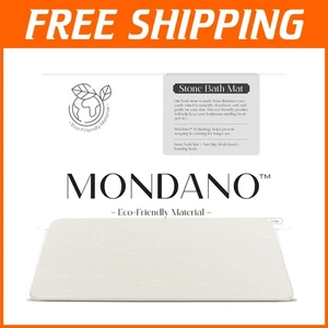 Durable Quick Dry Stone Bath Mat with Elegant Design - Ideal for Modern Homes - Picture 1 of 8