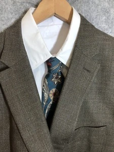 Ralph Lauren Blazer Mens 50R Silk Wool Blend Sport Coat Classic Suit Jacket - Picture 1 of 10