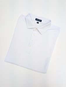 Polo Peter Millar Soul Performance Malla Manga Larga Blanco - Talla XL - Imagen 1 de 10