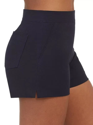 Spanx On-The-Go Polished 6" Shorts Women's XL Classic Navy NWT NEW - Image 1 of 4