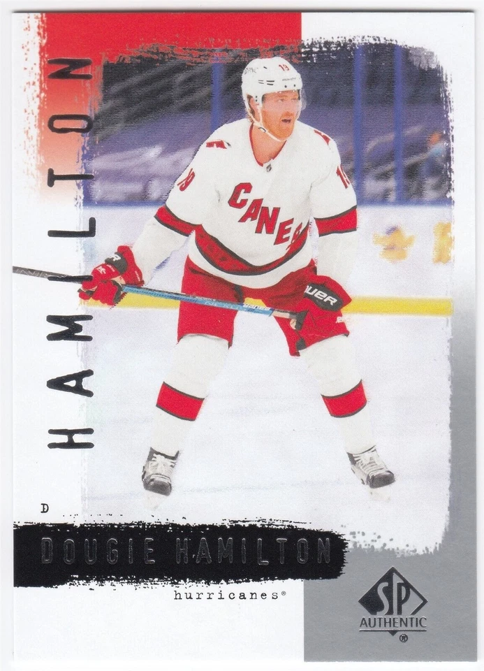 2020-21 Upper Deck SP Authentic 2000-01 Retro DOUGIE HAMILTON #R36 Carolina UD - Image 1 of 1