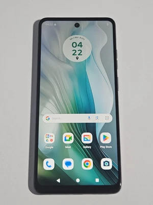 Motorola Moto E14 4G Smartphone 64GB Unlocked Dual-SIM - Graphite Grey - Image 1 of 4