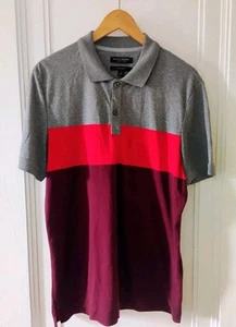 Banana Republic Herren Performance Pique Poloshirt Kurzarm Blau Größe M - Bild 1 von 6