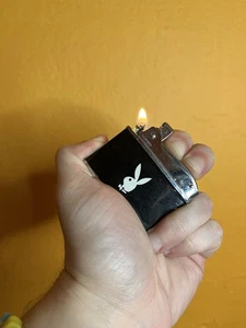 Vintage Official Playboy Bunny Logo Flat Lighter - Picture 1 of 4