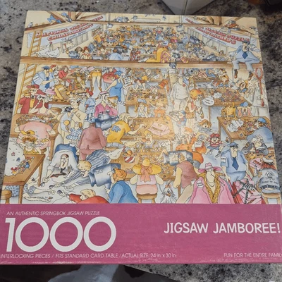 Springbok Jigsaw Jamboree Vintage 1000 pc Jigsaw Puzzle - Image 1 of 4