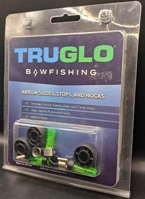 Truglo Bowfishing 5/16 In Arrow Slides-Stops-Nocks Set 3Pk TG147A1 - Image 1 of 3