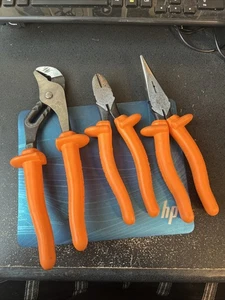 Klein Insluated Tools Set - 3tlg, 1000V - Linesman Cutter Zange Nadel Nase 🔥 - Bild 1 von 15