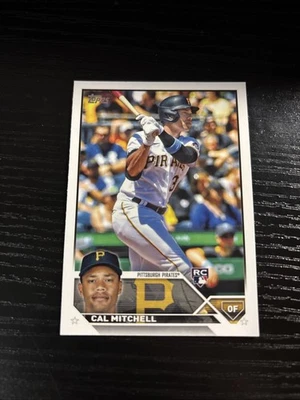 2023 Topps Series 1 - Cal Mitchell #313 (RC) - Image 1 of 2
