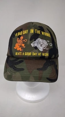 Gorra gorra One Hour Of Bad Sex Still Beats A Good Day At Work malla camionero Snapback Foto 1 de 4