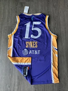 Camiseta Brittney Sykes Los Angeles Sparks ¡Firmada con Autógrafo! Psa Coa  - Imagen 1 de 3