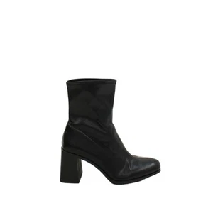 Bershka Women's Boots UK 4.5 Black 100% Other Platform - Picture 1 of 8