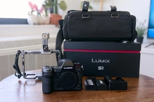 Panasonic Lumix S1 Body + V-Log Upgrade | Many Extras | Mint Anamorphic Beast! - Picture 1 of 10