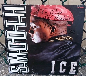 Signed SMOOTH ICE - DO IT AGAIN 12" Vinyl Record Maxi JDK 1990 Run DMC - Picture 1 of 5