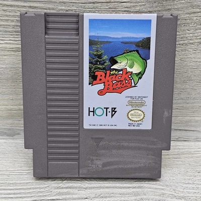 The Black Bass NES Nintendo Entertainment System Video Game Fishing Tested - Image 1 of 4