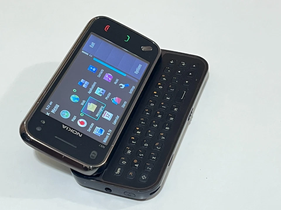 Original Nokia N97 mini Locked To Vodafone Rare Gsm Mobile Phone Finland - Image 1 of 4